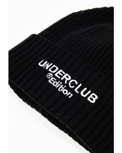 Underclub Black Cotton Cap (Baseball Hat)