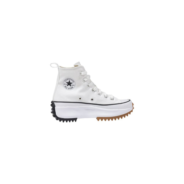 Converse White Fabric Chunky Sneakers