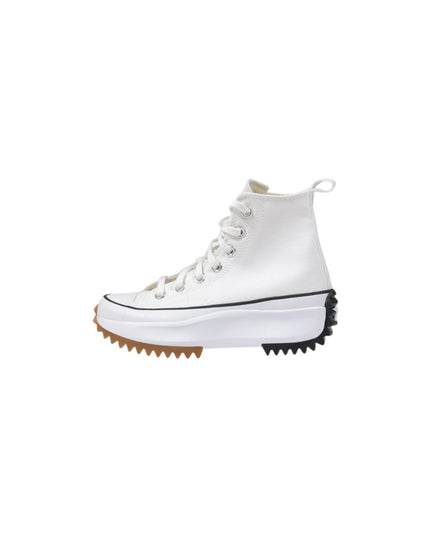 Converse White Fabric Chunky Sneakers