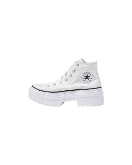 Converse White Fabric Chunky Sneakers