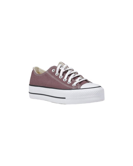 Converse Purple Fabric Low Top Sneakers