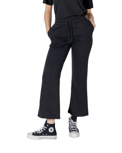 Converse Black Cotton Joggers (Workout Pants)