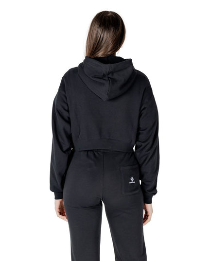 Converse Black Cotton Hoodie