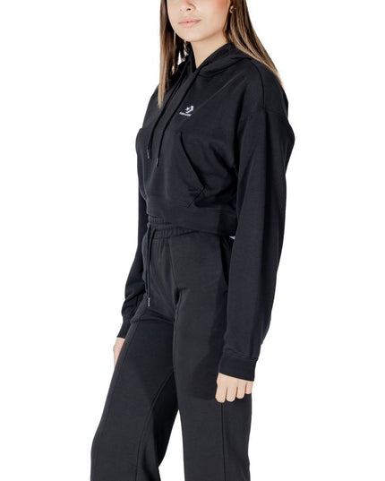 Converse Black Cotton Hoodie