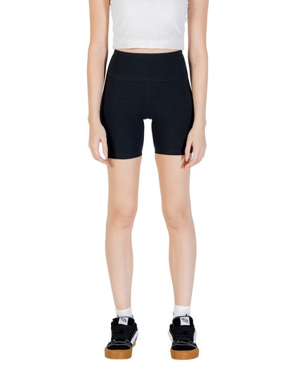 Converse Black Cotton Bermuda Shorts