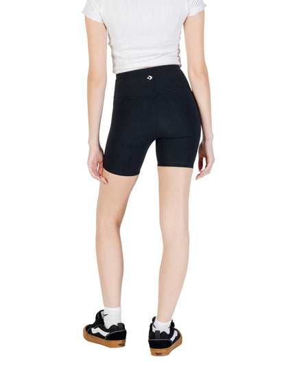 Converse Black Cotton Bermuda Shorts