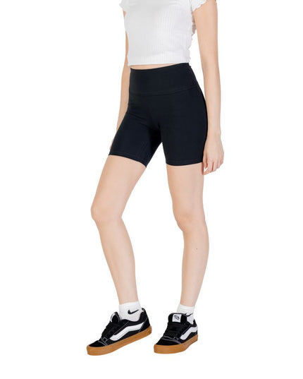 Converse Black Cotton Bermuda Shorts