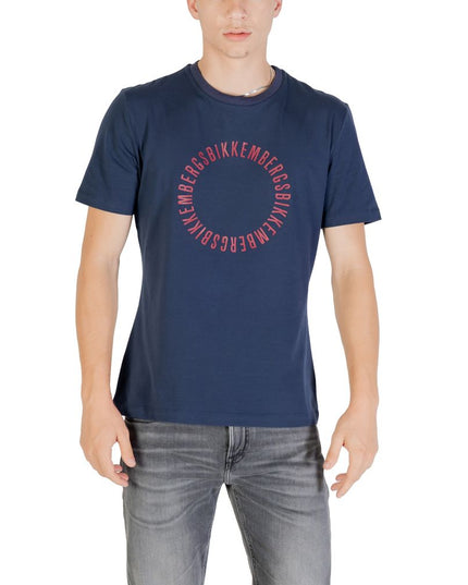 Bikkembergs Blue Cotton T-Shirt