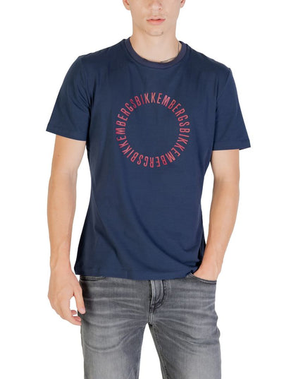 Bikkembergs Blue Cotton T-Shirt