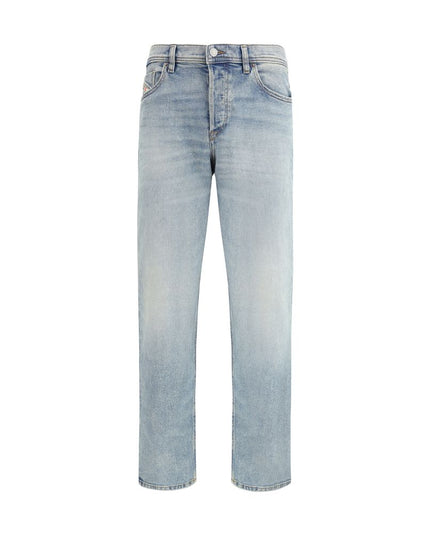 Diesel Blue Cotton Tapered Jeans