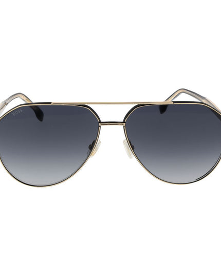 Hugo Boss Gold Acetate & Metal Sunglasses