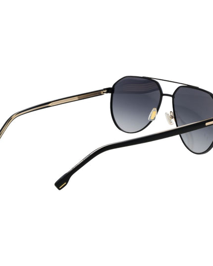 Hugo Boss Gold Acetate & Metal Sunglasses
