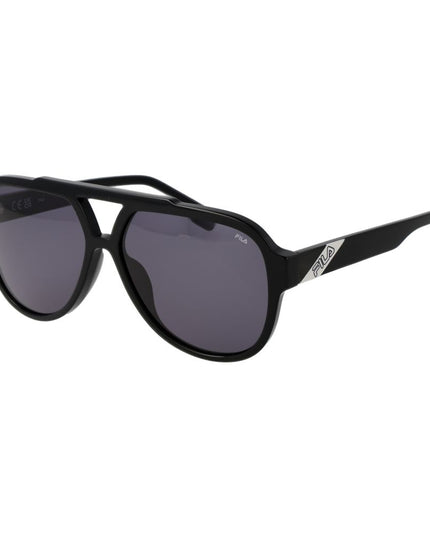 Fila Black Cellulose Acetate Sunglasses