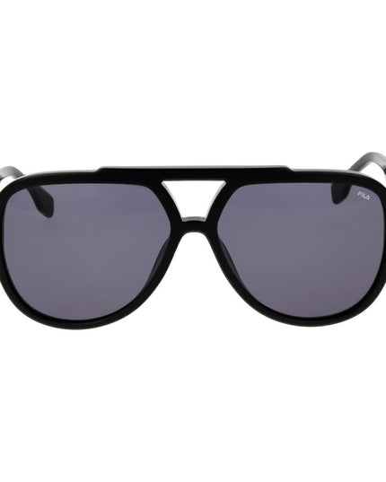 Fila Black Cellulose Acetate Sunglasses