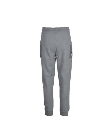 Bikkembergs Gray Cotton Joggers (Workout Pants)