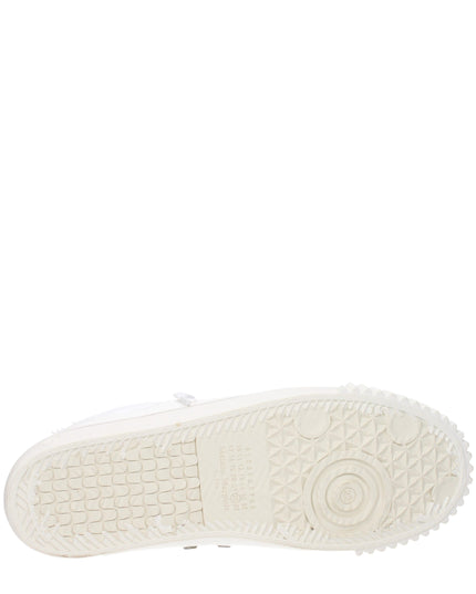 Maison Margiela White Leather Low Top Sneakers