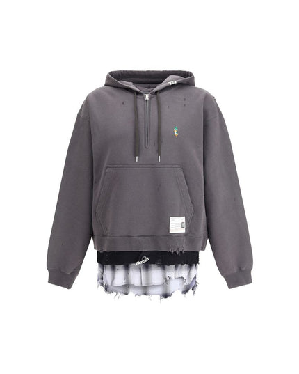 Maison Mihara Yasuhiro Green Cotton Sweatshirt