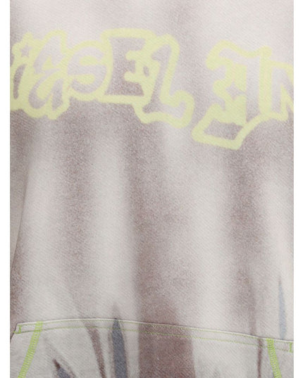Diesel Gray Cotton Sweatshirt