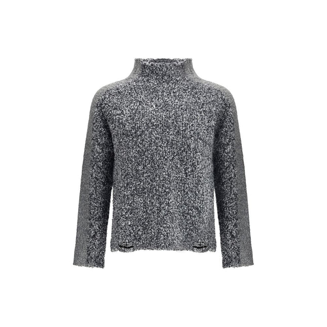 Diesel Gray Wool Sweater