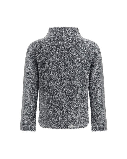 Diesel Gray Wool Sweater