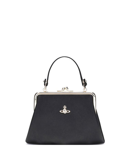 Vivienne Westwood Black Polyethylene Handbag