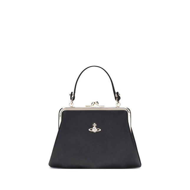 Vivienne Westwood Black Polyethylene Handbag