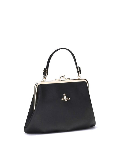 Vivienne Westwood Black Polyethylene Handbag