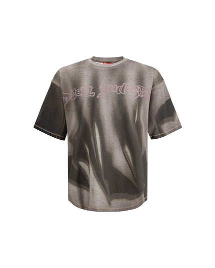 Diesel Gray Cotton Sportswear