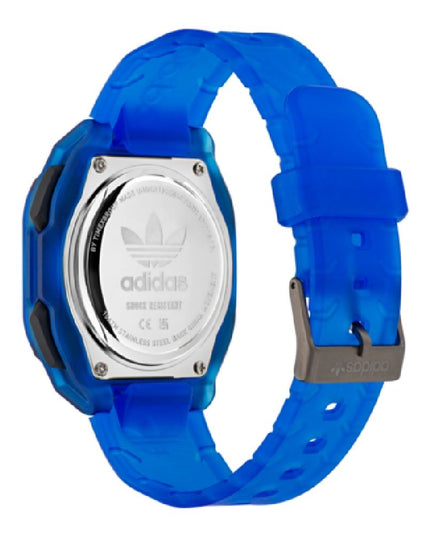 Adidas Blue Rubber Sport Watch