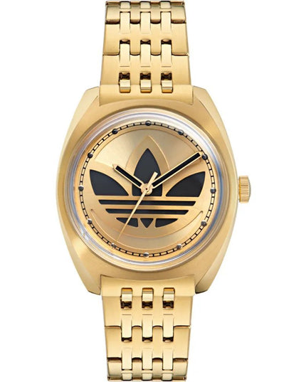 Adidas Gold Stainless Steel Bracelet Watch