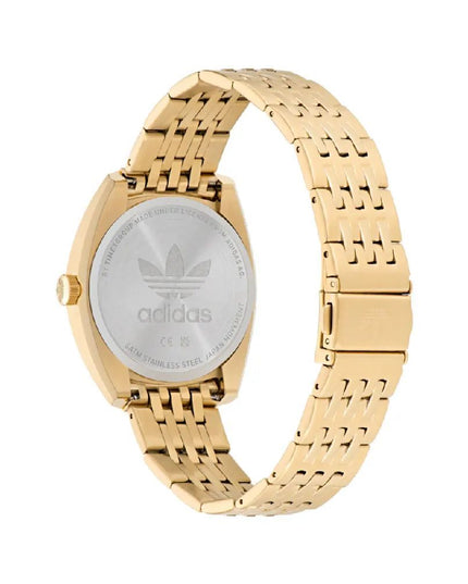Adidas Gold Stainless Steel Bracelet Watch