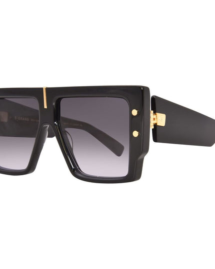 Balmain Black Acetate Sunglasses