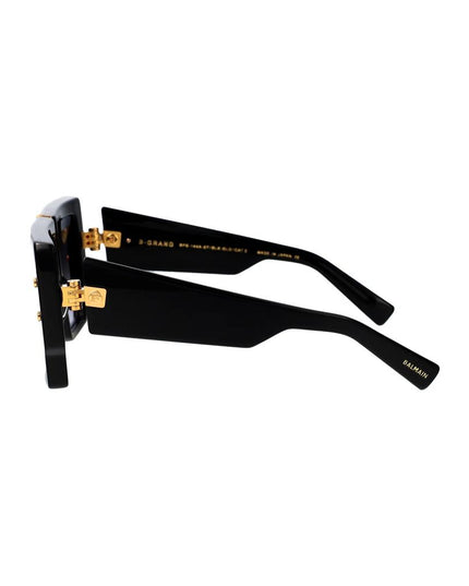 Balmain Black Acetate Sunglasses