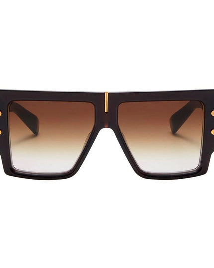 Balmain Brown Acetate Sunglasses