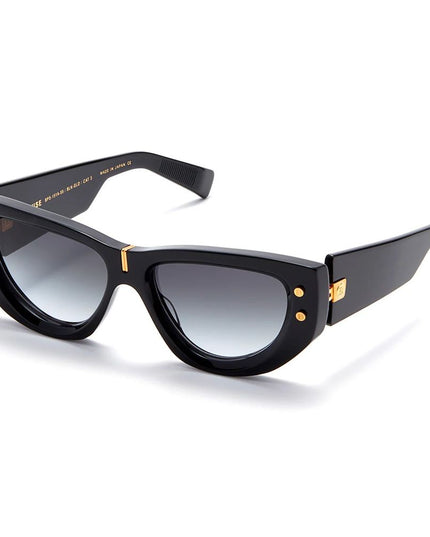Balmain Black Acetate Sunglasses