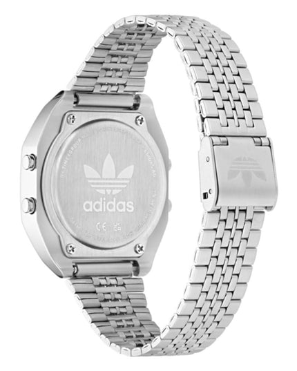 Adidas Gray Stainless Steel Digital Watch