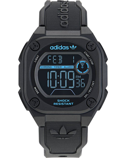 Adidas Gray Synthetic Digital Watch
