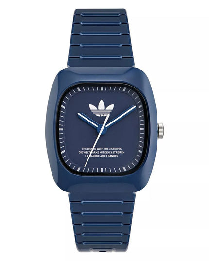 Adidas Blue Synthetic Sport Watch