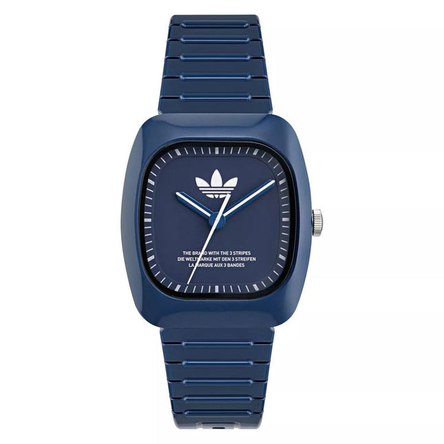 Adidas Blue Synthetic Sport Watch