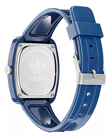 Adidas Blue Synthetic Sport Watch