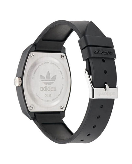 Adidas Black Synthetic Sport Watch