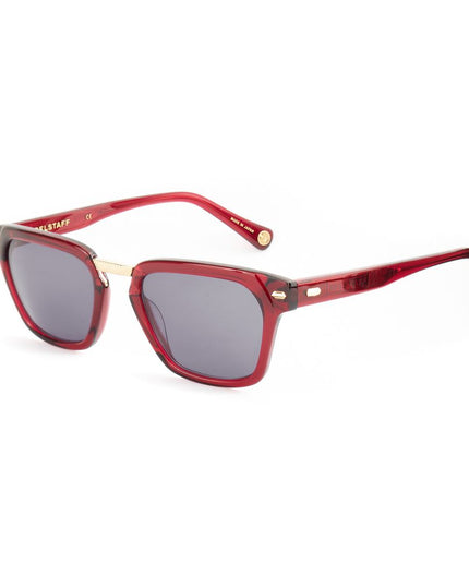 Belstaff Red Acetate Sunglasses
