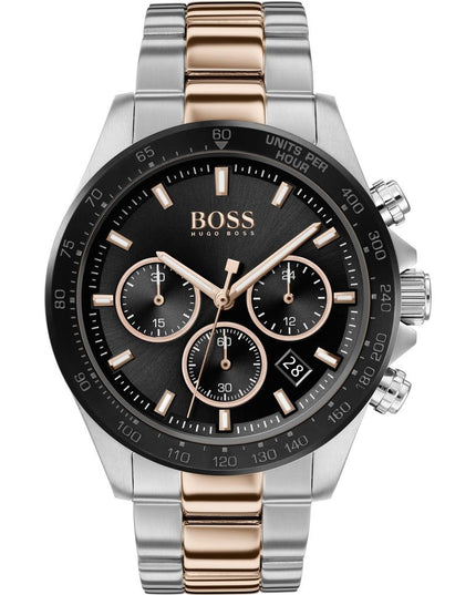 Hugo Boss Gray Stainless Steel Dress Watch