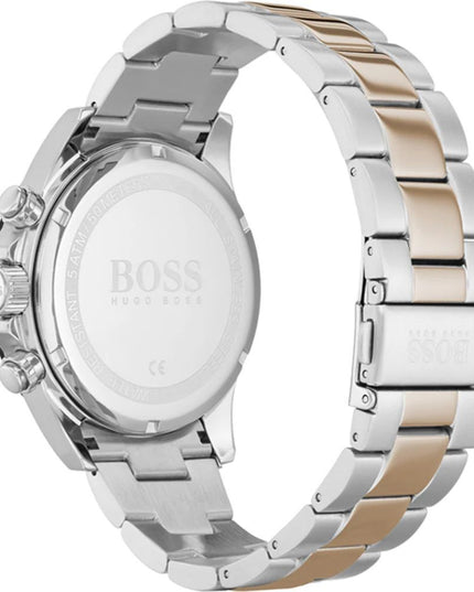 Hugo Boss Gray Stainless Steel Dress Watch