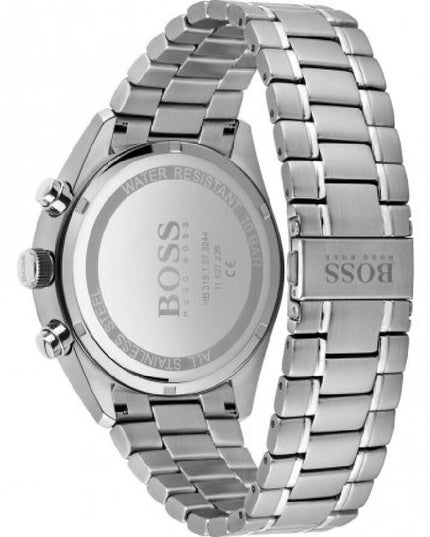 Hugo Boss Gray Stainless Steel Dress Watch