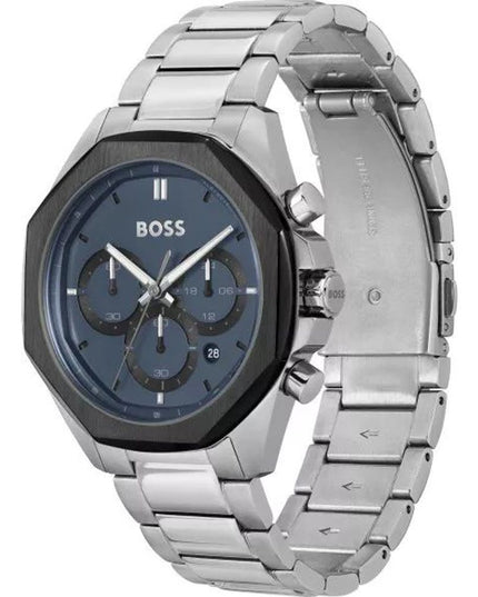 Hugo Boss Gray Stainless Steel Dress Watch