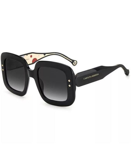 Carolina Herrera Black Acetate Sunglasses