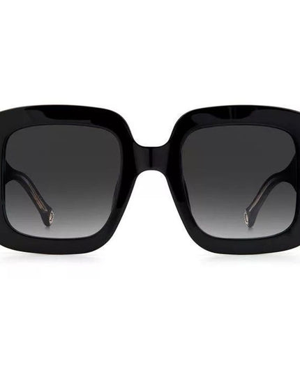 Carolina Herrera Black Acetate Sunglasses