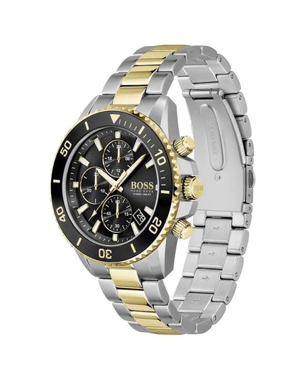 Hugo Boss Gray Stainless Steel Dress Watch