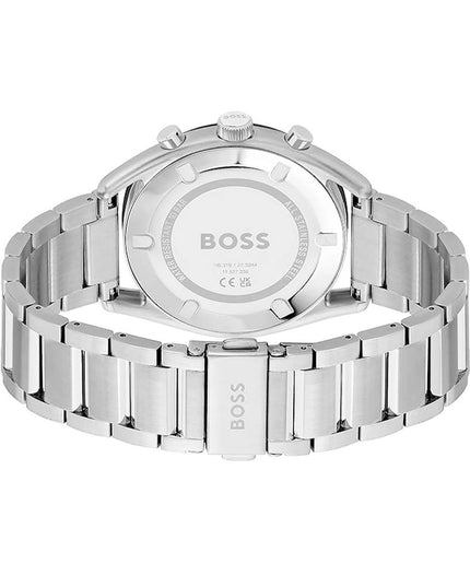 Hugo Boss Gray Stainless Steel Dress Watch